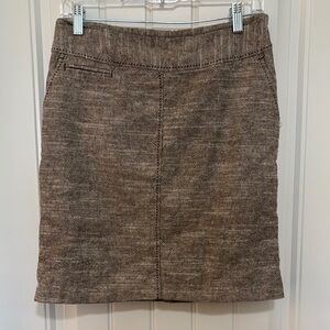 Merona Elegant Brown Skirt